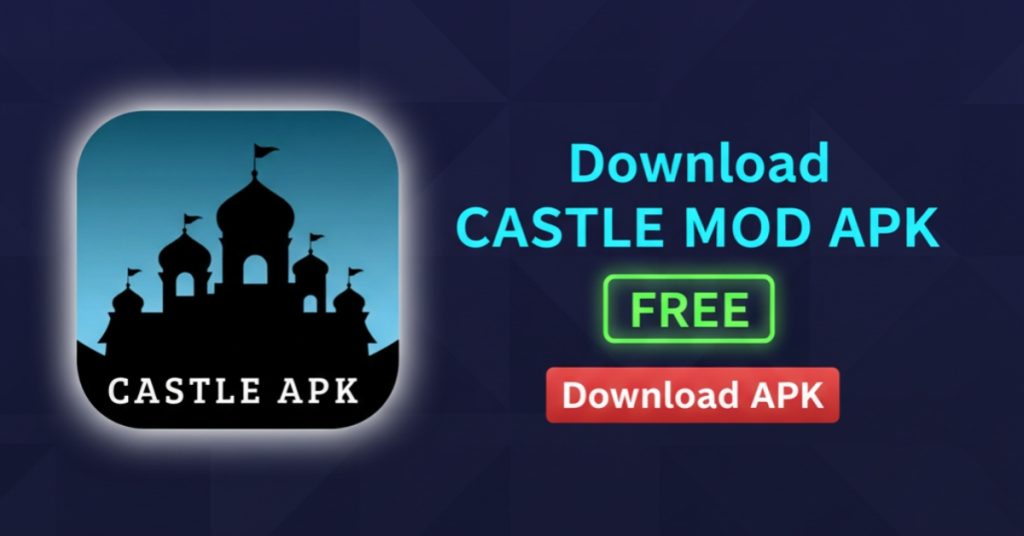 Castle Mod APK logo showing a colorful film-themed icon used for movie streaming